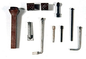 JL Innovative Design 501 HO Stovepipes & Chimneys Detail Set (10)