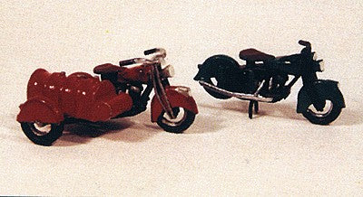 JL Innovative Design 906 HO Motorcycles - Classic 1947 Model Kit