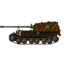 Easy Models 36226 1:72 Assembled Ferdinand 654th Eastern Panzerjager Tank