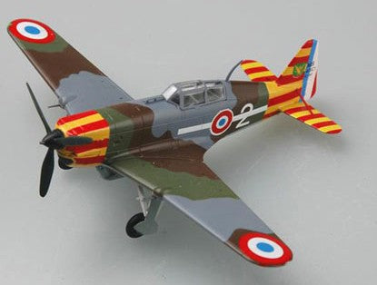 Easy Models 36329 1:72 Assembled Armee de l'Air EC 2/596 MS.406 Plane Kit