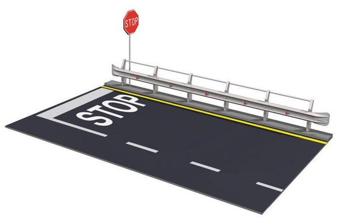 Italeri 3864 1:24 Guard Rail & Road Section Display