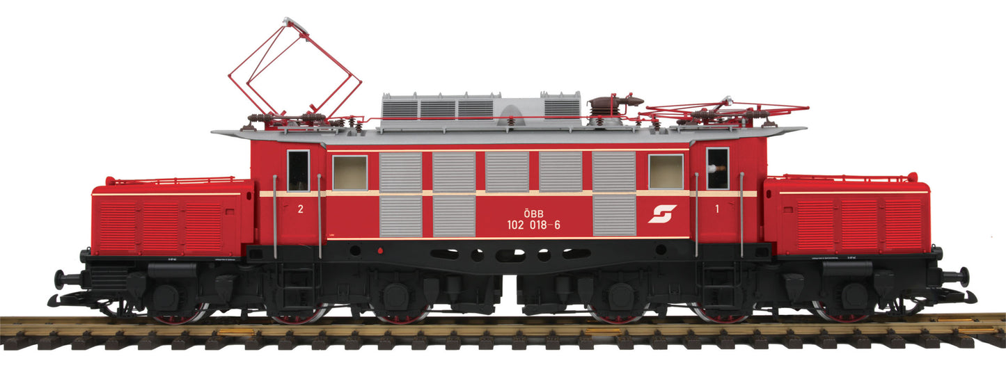 MTH 20-5672-1 OBB E94 Crocodile Electric Loco w/PS 3.0 #102 018-6 (Hi-Rail)