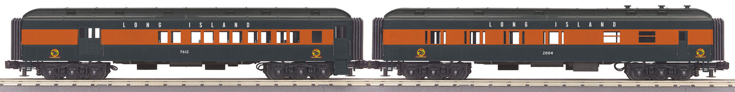 MTH 30-69201 O Scale Long Island 60' Madison Combo/Diner 2 Cae Set
