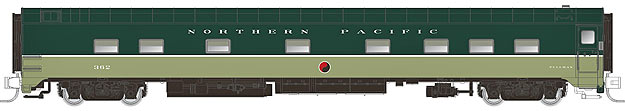 Rapido Trains 504055 N Northern Pacific 10-5 Sleeper #365