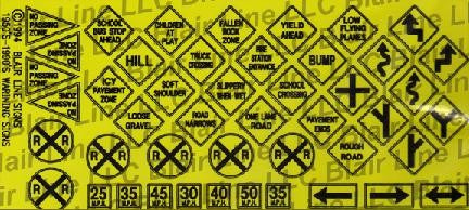 Blair Line 006 N Warning Signs #2