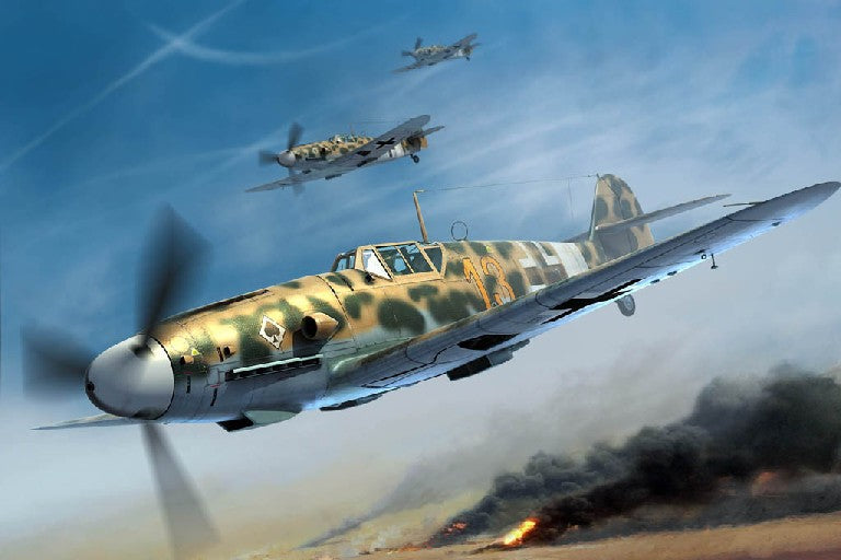 Trumpeter 02295 1:32 Messerschmitt Bf109G2/Trop German Fighter Plane Kit