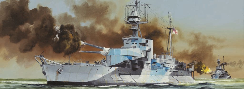 Trumpeter 05335 1:350 HMS Roberts British Monitor Ship Plastic Model Kit