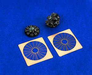 Verlinden 1171 1:48 P&W 2800 Engine, Fronts Aircraft Detail Parts