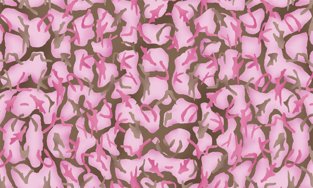 PineCar P3985 Pink Camo Body Skin Custom Transfer