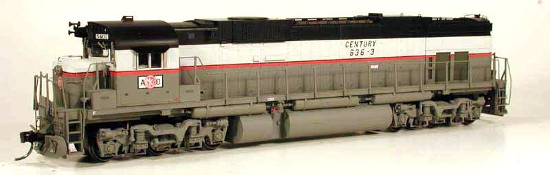 Bowser 23608 HO C636 w/DCC & Sound, MK Leasing/ex Alco #5404