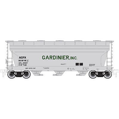 Atlas 20002930 HO Gardinier, Inc ACF 3560 Center-Flow Covered Hopper #62919
