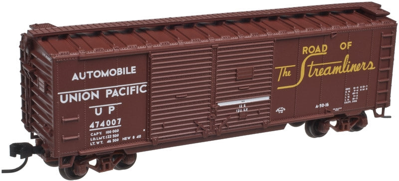 Atlas 50001930 N Union Pacific Trainman 40' Double Door Box #474007