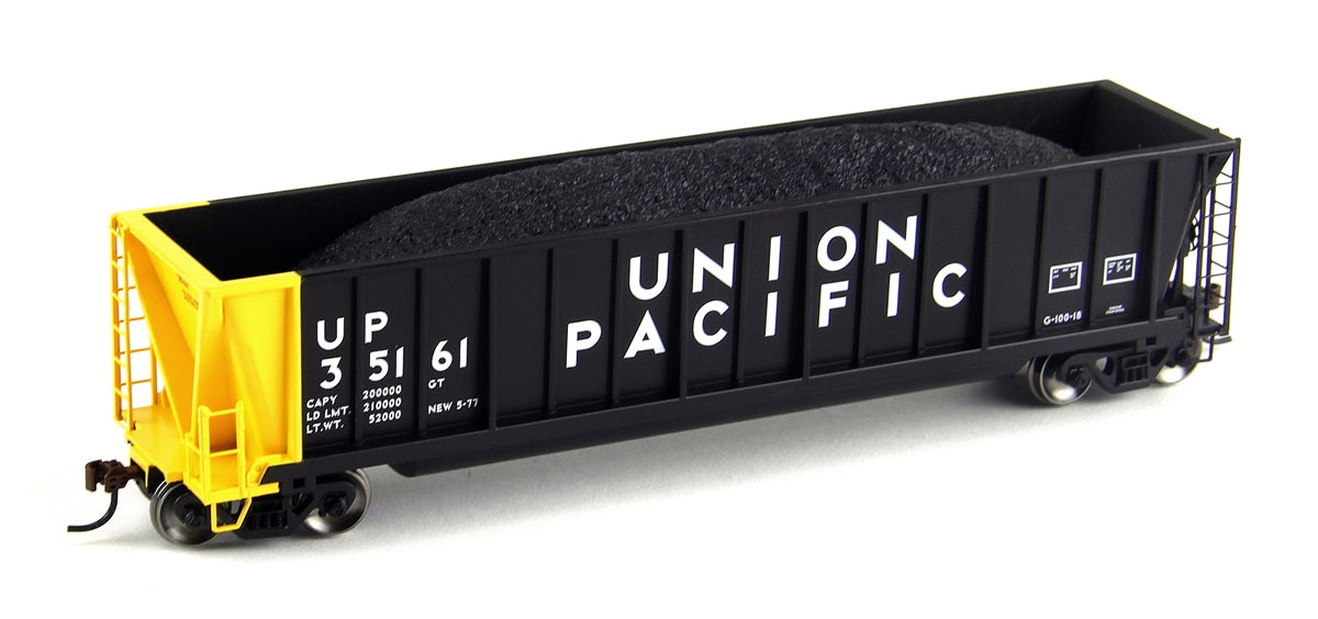Athearn 97509 HO Union Pacific Bathtub Gondola with Coal Load #35161