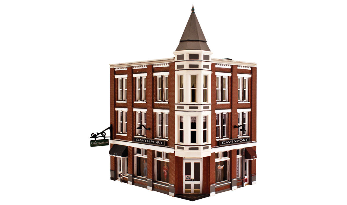 Woodland Scenics PF5214 N Davenport Department Store Building Kit