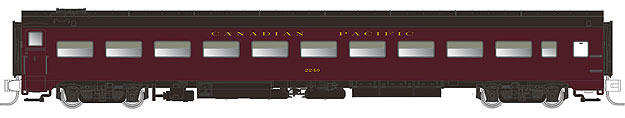 Rapido Trains 500158 N Canadian Pacific Lightweight Coach #2248