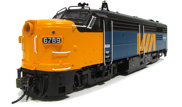 Rapido Trains 20017 HO VIA Rail Canada MLW FPA4 - Standard DC #6761