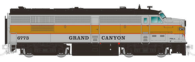 Rapido Trains 20027 HO Grand Canyon Railway MLW FPA4 - Standard DC #6773