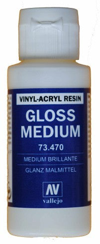 Vallejo Paint 73470 Vinyl-Acryl Gloss Medium - 60 ml. Bottle – Trainz