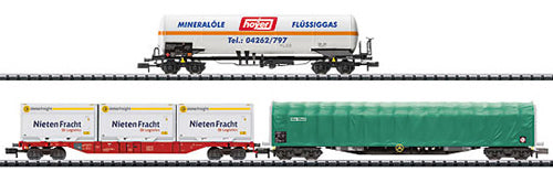 Trix 15303 N German Railroad DB Schenker Freight Transport 3-Car Set