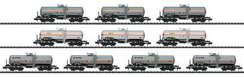 Minitrix N - 15632 - Conjunto de vagones de tren de mercancías a escala Minitrix N - 15632 - Conjunto de vagones de tren de mercancías a escala