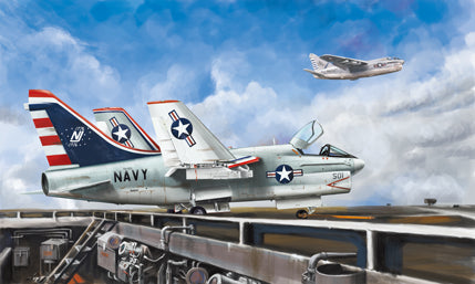 Hobby Boss Models 80343 1:48 Vought A-7B Corsair II Military Aircraft Plane Kit