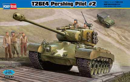 Hobby Boss s 82427 1:35 T26E4 Pershing Pilot #2 Military Tank Model Kit