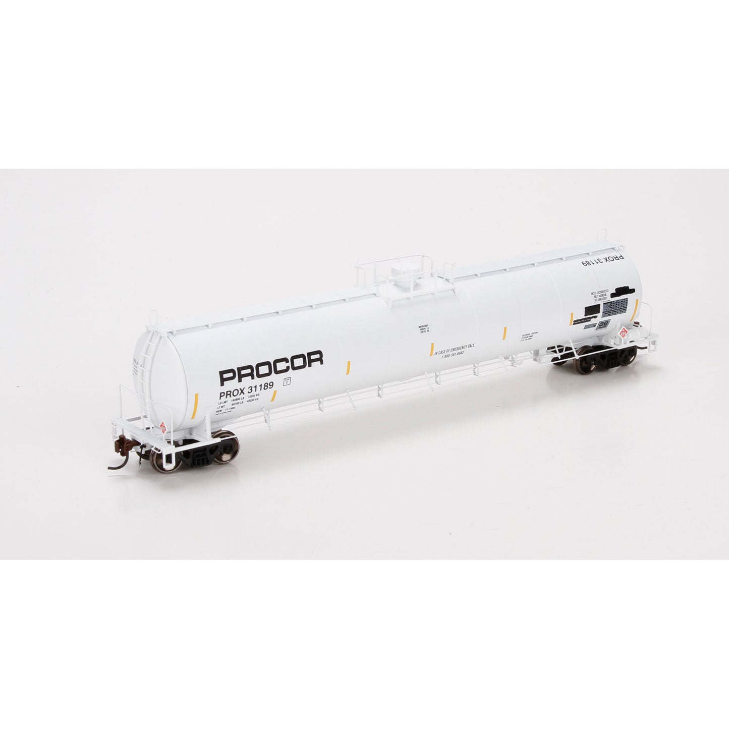 Athearn G68442 HO Procor 33,900-Gallon LPG Tank/Early #31189