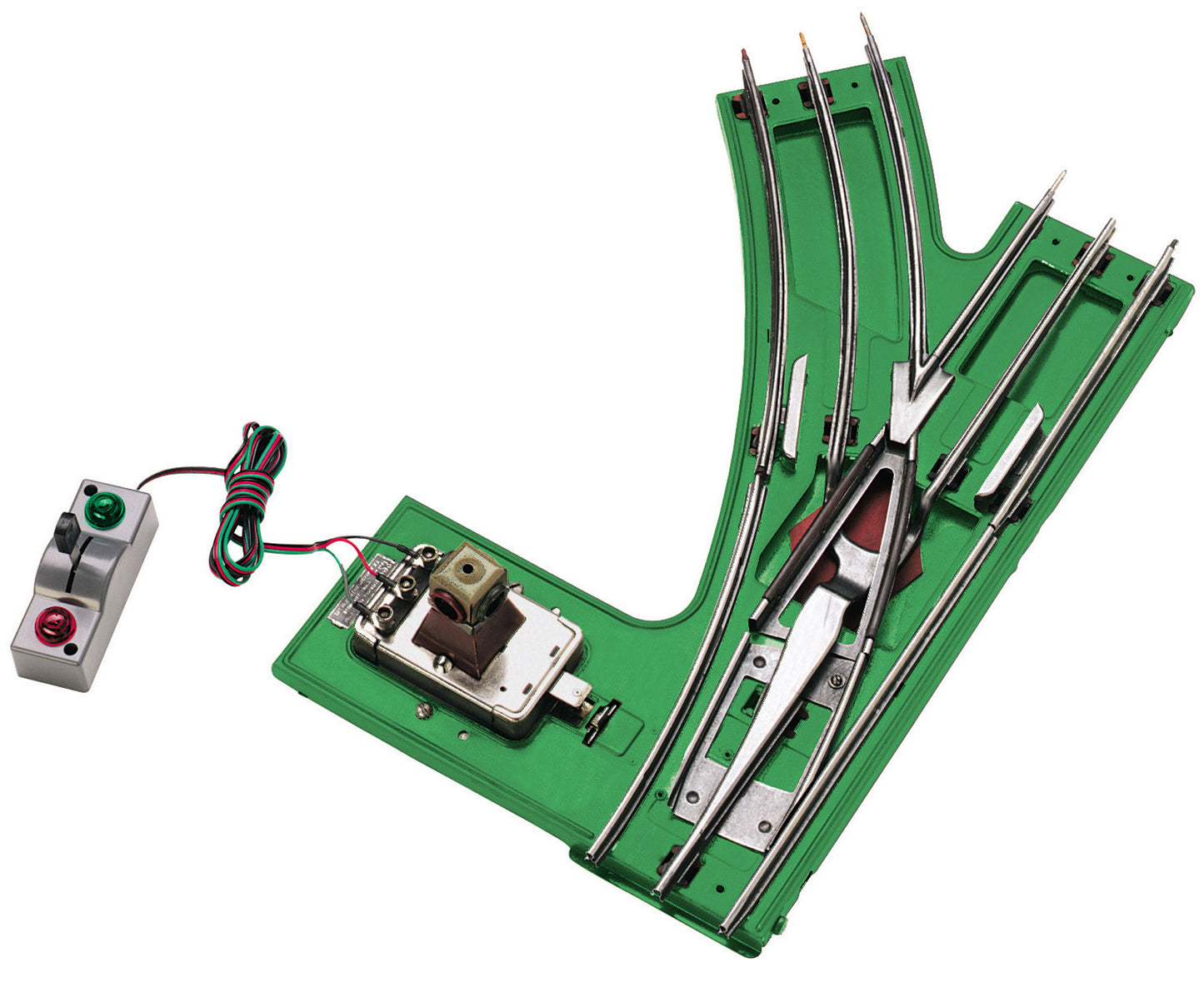MTH 11-99045 Standard Gauge Tinplate Green 42 Inch Remote LH & Switch