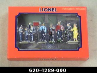 Lionel 6204289090 O Railroad People Figures (Set of 6)