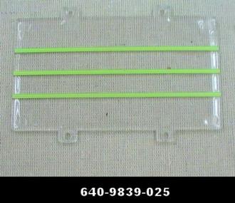 American Flyer 6409839025 Left / Right Side Wall Glass