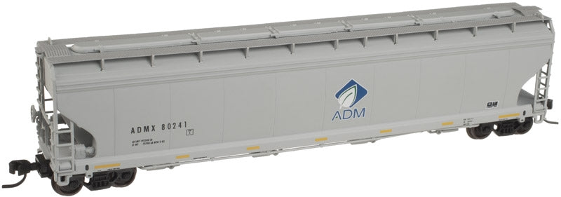 Atlas 50001477 N Scale ADM (Leaf Logo) ACF 4-Bay Grain Hopper #80241