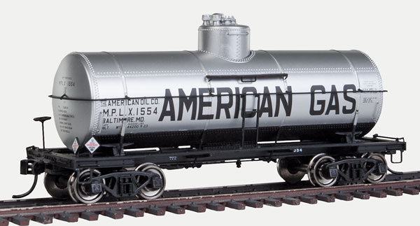 Walthers 920-100502 HO American Gas Type 21 ACF 10,000-Gallon Tank Car RTR #1554