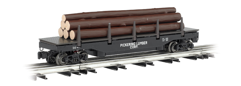 Williams 47926 O Pickering Lumber Company Operating Log Dump 3-Rail Car