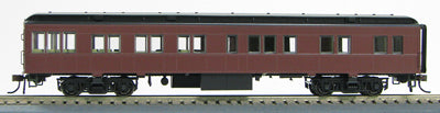 Con-Cor 0001-094400 HO Unlettered Heavyweight 65' Solarium Passenger Car