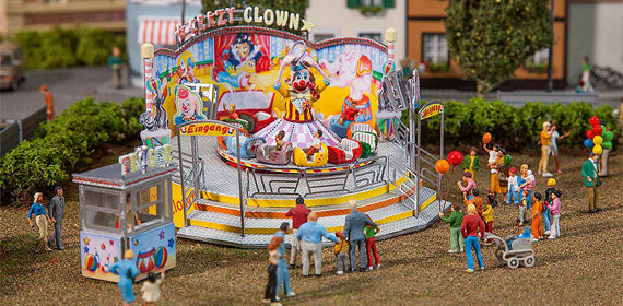 Faller 140424 HO Fahrgeschaft Crazy Clown Carnival Ride Motorized Kit