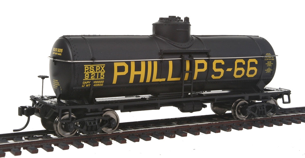 Walthers 910-1008 HO Phillips 66 36' 10,000-Gallon Tank Car - Ready to Run #9215
