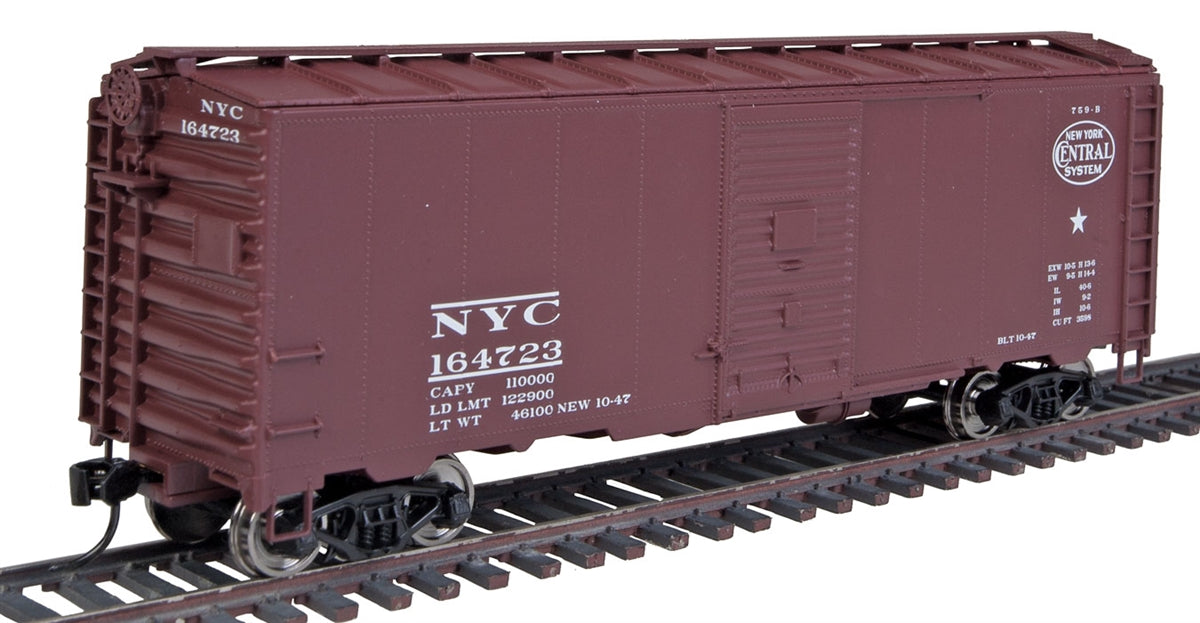 Walthers 910-1662 HO New York Central 40' AAR 1944 Boxcar - Ready to Run #164723