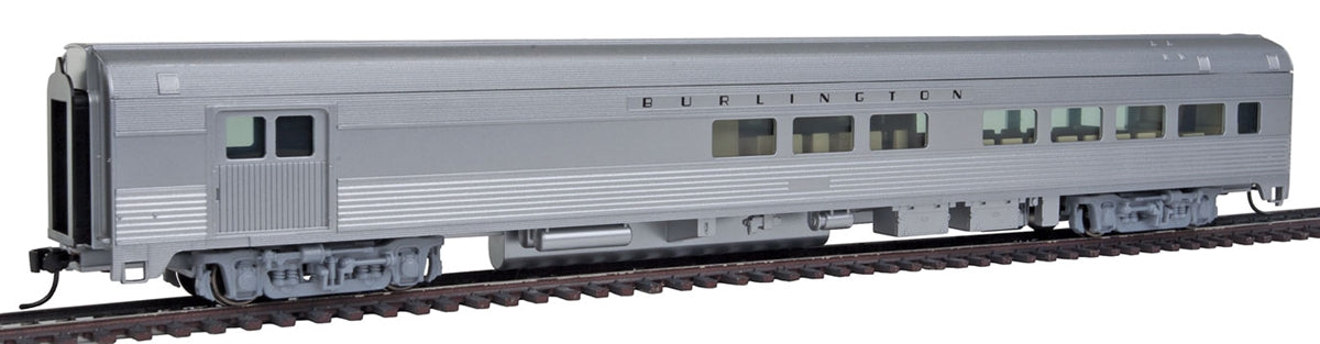 Walthers 910-30053 HO Chicago, Burlington & Quincy 85' Budd Baggage-Lounge RTR