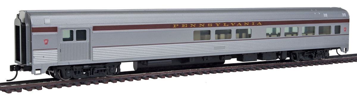 Walthers 910-30056 HO Pennsylvania Railroad 85' Budd Baggage-Lounge RTR