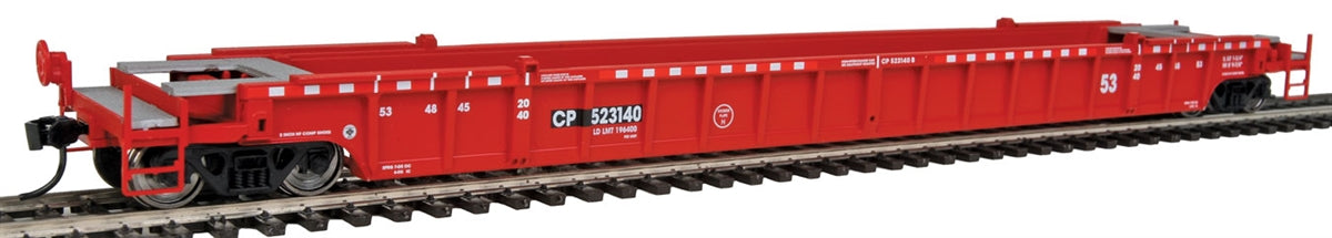 Walthers 910-55053 HO Canadian Pacific NSC 3-Unit 53' Well Car RTR #523140