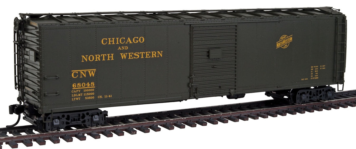 Walthers 920-101665 HO C&NW 50' AAR Single Door Express Boxcar #68048