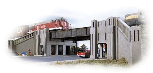 Walthers 933-3800 N Art Deco Highway Underpass Kit