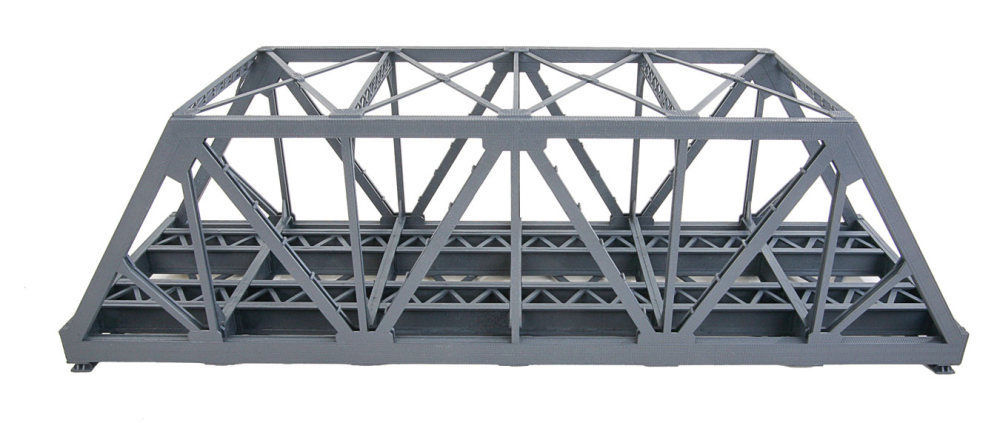 Walthers 933-4510 HO 15" Modernized Double-Track Railroad Truss Bridge Kit