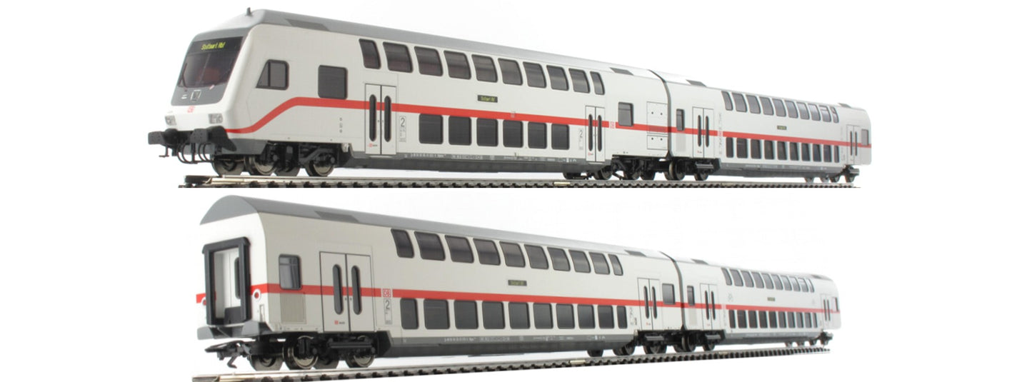 Marklin 43476 HO (DB AG) German Railroad IC Bi-Level 4-Car Set