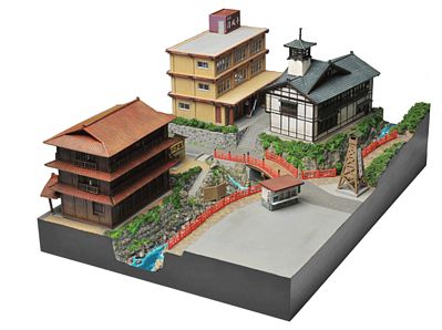 TomyTec Co LTD 253143 N Hot Springs Resort Set Kit