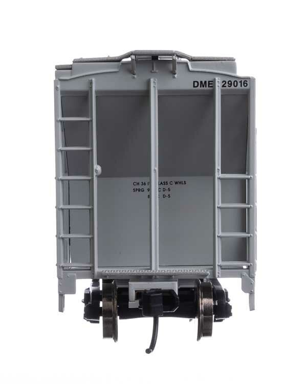 Walthers 910-7982 HO DME 37' 2980 Cubic-Foot 2-Bay Covered Hopper RTR #29016