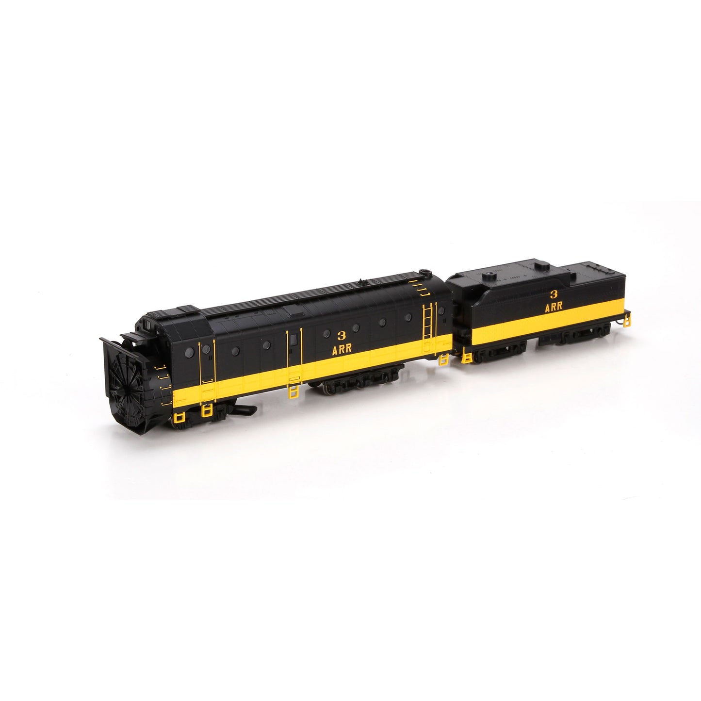 Athearn 93802 HO Scale Alaska Railroad Rotary Snowplow & Tender #3