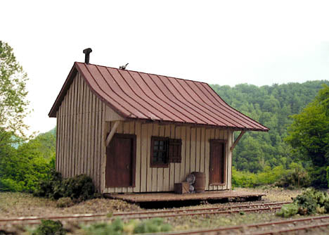 B.T.S. 27603 HO West Amity Station WAW Narrow Gauge Structure Kits