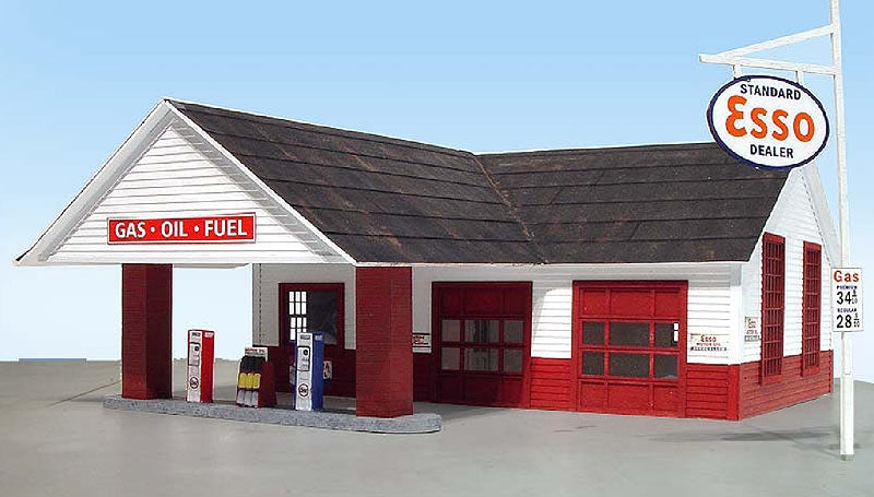 Branchline Trains 487 O Laser Art Structure Kits Commercial Buildings