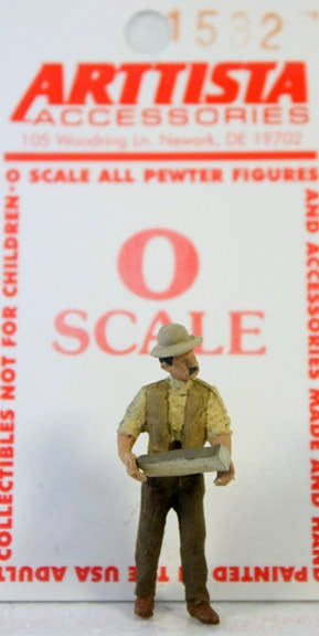 Arttista 1532 O Fireman Holding Wood